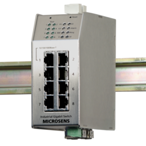 Network Switch - MS650869M-V2 ith Surge & Power & SFP - Microsens