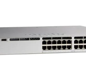 Switch C9300-24T-E with 2*C1-350WAC-P & STACK-T1-50CM & CAB-SPWR-30CM &  C9300-DNA-E-24-3Y & C9300-NM-4G Cisco