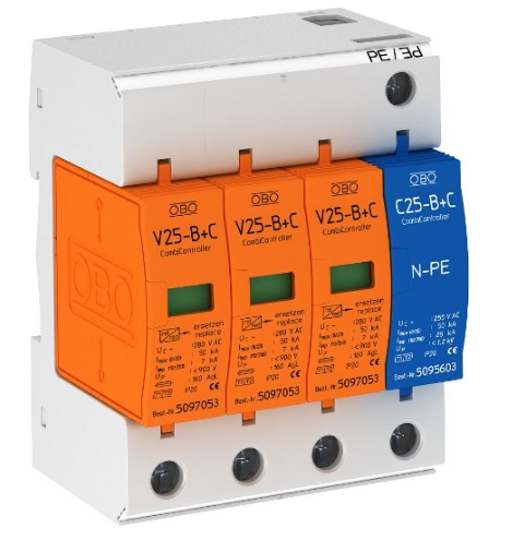 Surge Protection V25-B+C3+NPE OBO BETTERMANN